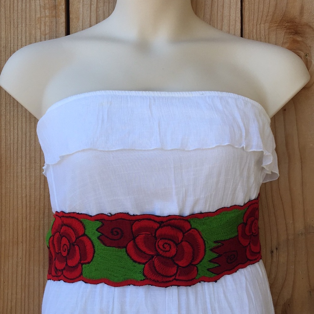Mexican Embroidered belt ONE SIZE